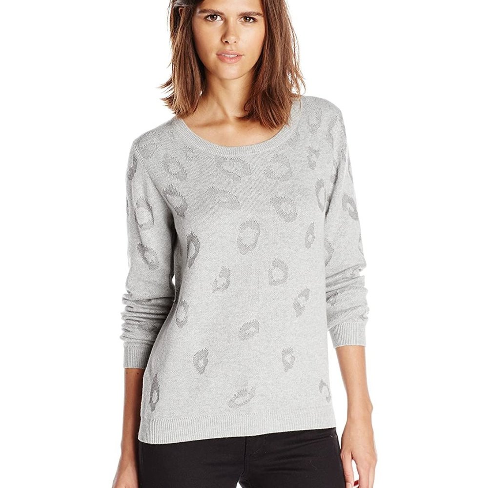 Joie Women's Lilibeth Animal Burnout Sweater